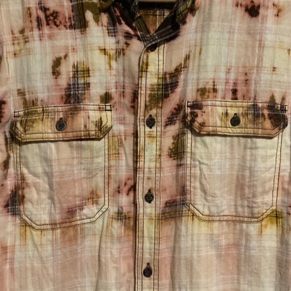 George Multicolor Plaid Button Down Shirt - Picture 6 of 6